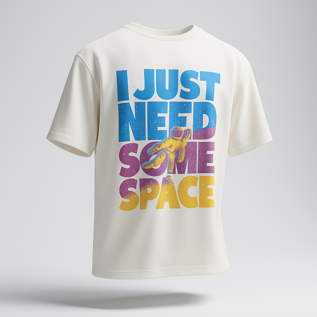 I Just Need Some Space" Astronaut Graphic Tee