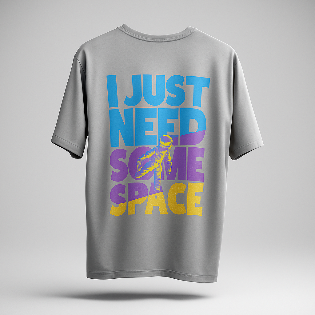 I Just Need Some Space" Astronaut Graphic Tee