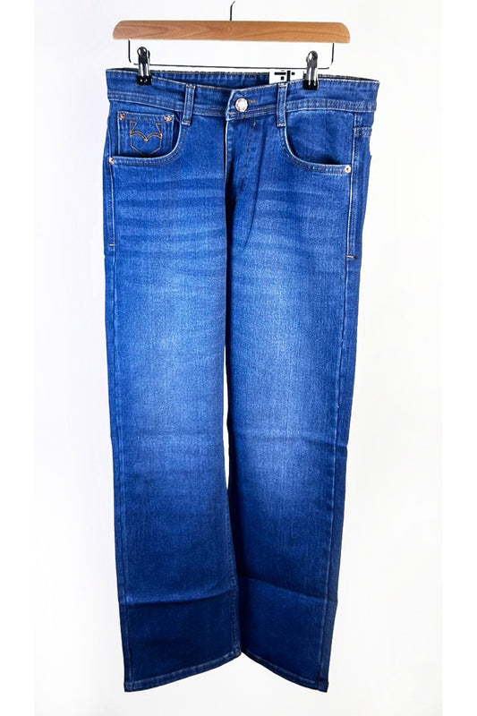 Fabure Men's Straight Fit Stretch Jeans