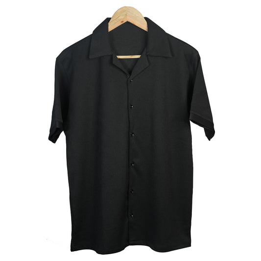 Fabure Black short-sleeve shirt