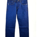 Fabure Men's Straight Stretch Jeans - Dark Blue Multiple Sizes