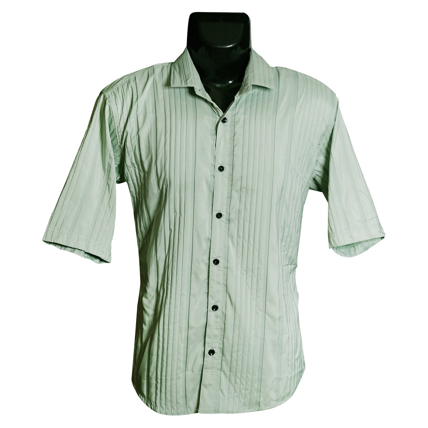 Fabure Green striped shirt