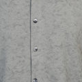 Fabure Close-up of a gray textured shirt