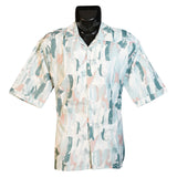 Fabure Short-sleeve shirt with abstract pattern 