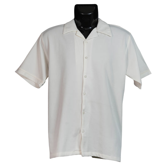 Fabure White short-sleeve shirt