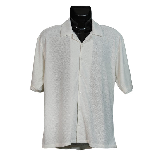Fabure White short-sleeve shirt